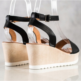 Seastar Classic Wedge Sandals black 1