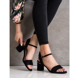 Evento Stylish Sandals On A Bar black 2