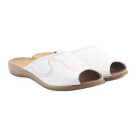 Befado women's shoes slippers 254d058 slippers white 4