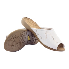 Befado women's shoes slippers 254d058 slippers white 3