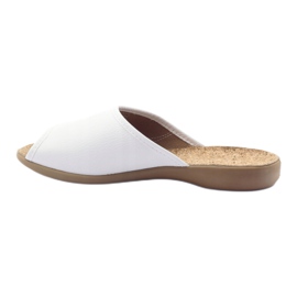Befado women's shoes slippers 254d058 slippers white 2