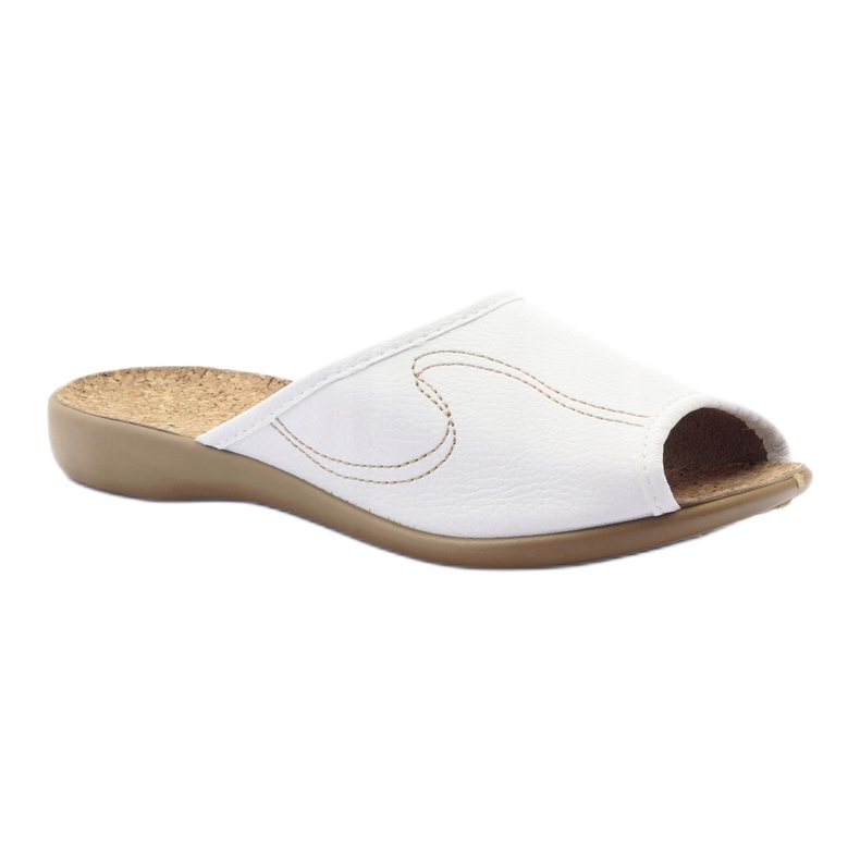 Befado women's shoes slippers 254d058 slippers white 1