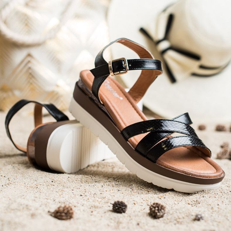 Seastar Sandals On The Platform black 1