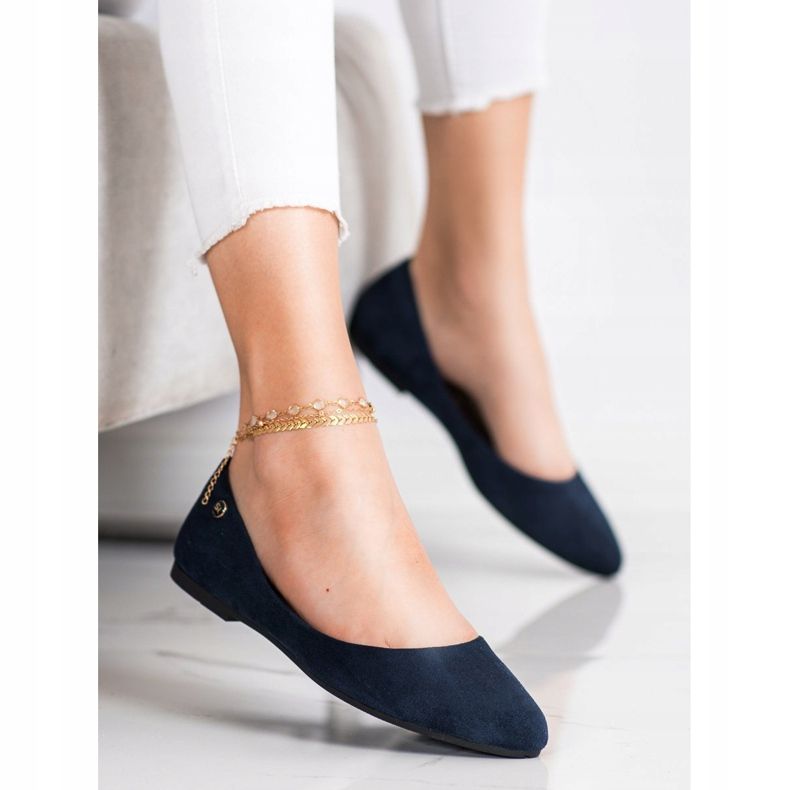 Classic Sergio Leone ballerinas navy blue blue 2 Classic Sergio Leone ballerinas navy blue blue 2