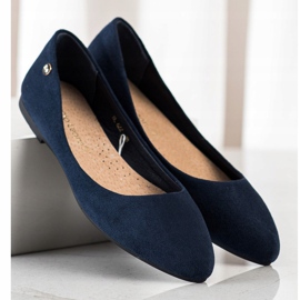 Classic Sergio Leone ballerinas navy blue blue 1 Classic Sergio Leone ballerinas navy blue blue 1