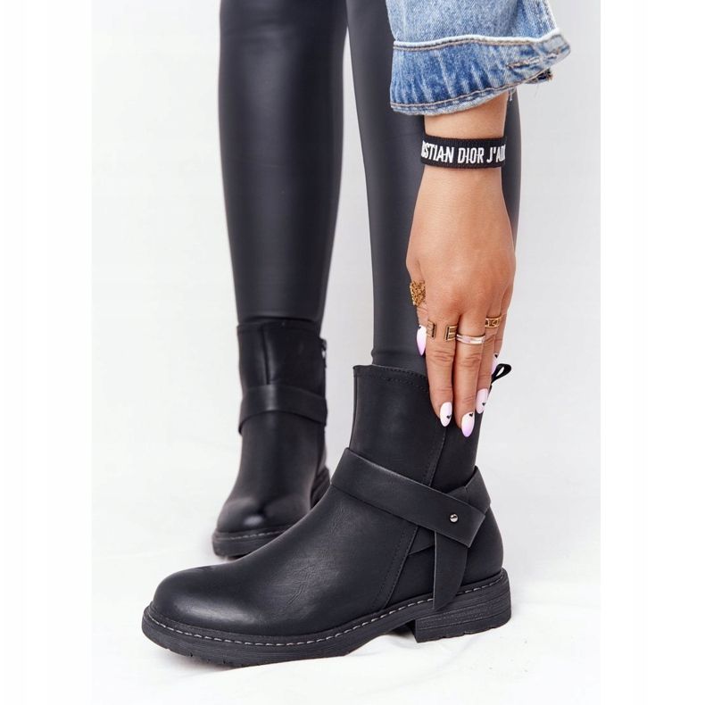 PJ1 Women's Black Warm Boots Workers Alivia 2