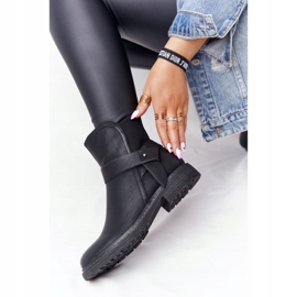 PJ1 Women's Black Warm Boots Workers Alivia 1