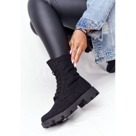 Women's Boots Workers Black Haley 99-117 BLK 2
