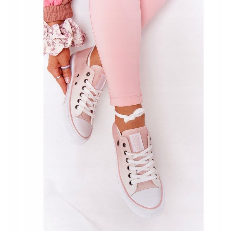 Women's Sneakers Big Star HH274127 Ombre Pink white 2 Women's Sneakers Big Star HH274127 Ombre Pink white 2
