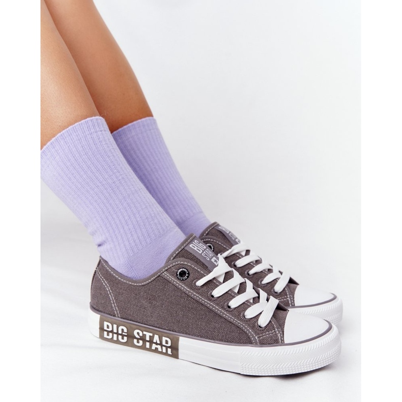 Women's Sneakers Big Star HH274116 Gray grey 1