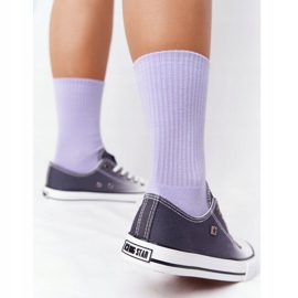 Women's Sneakers Big Star HH274128 Ombre Black white 1