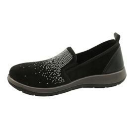 Befado women's shoes 156D004 black silver 2