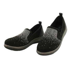 Befado women's shoes 156D004 black silver 3