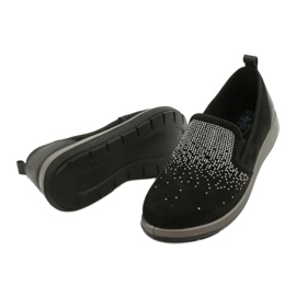 Befado women's shoes 156D004 black silver 4