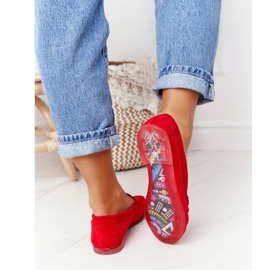 Suede loafers Sergio Leone MK722 Red 1