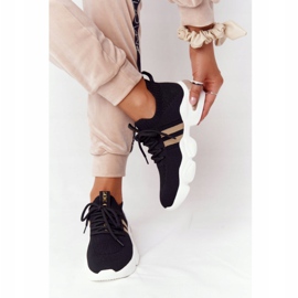 Women's sports socks GOE HH2N4017 Black 1