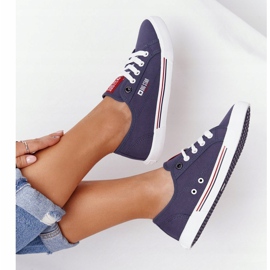 Women's Sneakers Big Star HH274063 Navy Blue 2