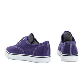 Women's purple sneakers Anna 1
