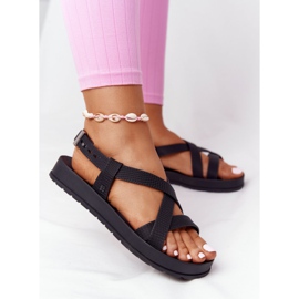 Fragrant Eco Friendly Rubber Sandals ZAXY HH285168 Black 1