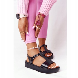 Fragrant Eco Friendly Rubber Sandals ZAXY HH285116 Black 2