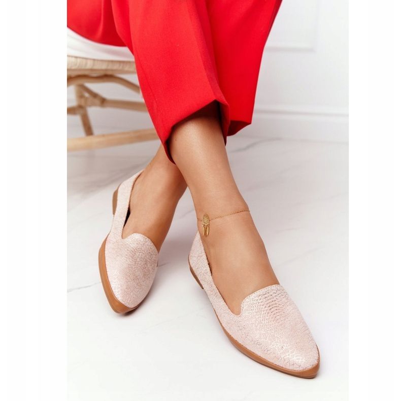Women's Loafers Sergio Leone MK700 Suede Pink 1 Women's Loafers Sergio Leone MK700 Suede Pink 1