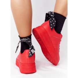 PS1 Women's Sports Shoes On The Platform Red This Is Me 2