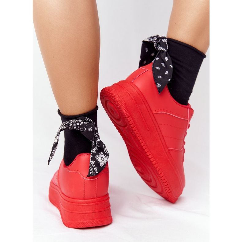 PS1 Women's Sports Shoes On The Platform Red This Is Me 2