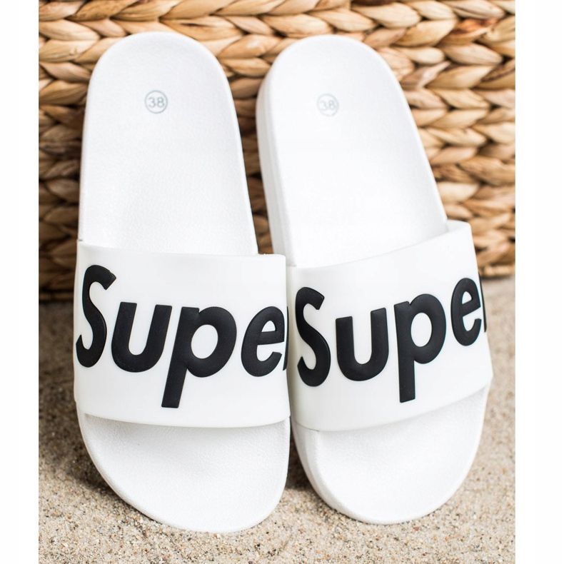 Seastar Super Rubber Slippers white 2
