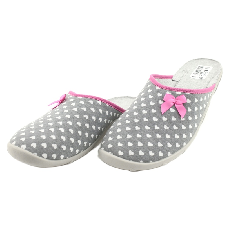 Befado women's shoes pu 235D174 white pink grey 3