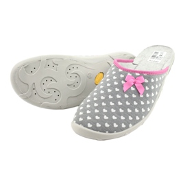 Befado women's shoes pu 235D174 white pink grey 4