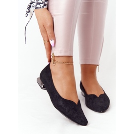 Ballerinas On Silver Heel Vinceza 21-10601 Black multicolored 2 Ballerinas On Silver Heel Vinceza 21-10601 Black multicolored 2