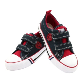 American Children's American Club LH62 Navy Blue Sneakers red 3 American Children's American Club LH62 Navy Blue Sneakers red 3