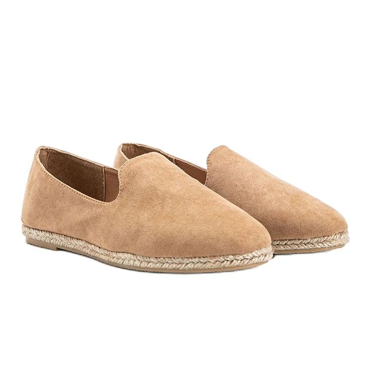 Beige women's Kathryn loafers 1