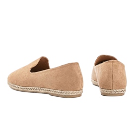 Beige women's Kathryn loafers 2
