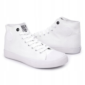 Men's Classic High-top Sneakers Big Star FF174551 White 4