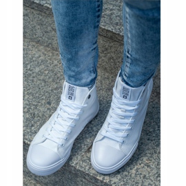 Men's Classic High-top Sneakers Big Star FF174551 White 2