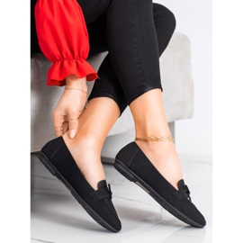 Diamantique Eco Leather Loafers black 1 Diamantique Eco Leather Loafers black 1