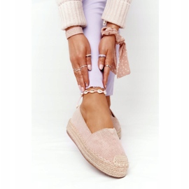 Espadrilles On The Straw Platform Beige Highway 2