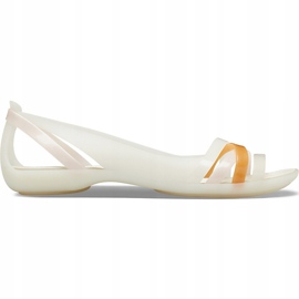 Crocs sandals Isabella Huarche 2 Flat W white 204912 12U 1