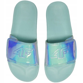 4F Jr HJL21 JKLD003 35S slippers blue blue 2