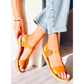 Sandals espadrilles honeyTH005 Yellow 1