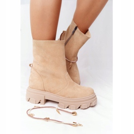 Suede Boots Workery Lewski Shoes 3006-0 Sand beige multicolored 1