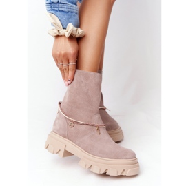 Suede Boots Workery Lewski Shoes 3006-0 Beige 2 Suede Boots Workery Lewski Shoes 3006-0 Beige 2