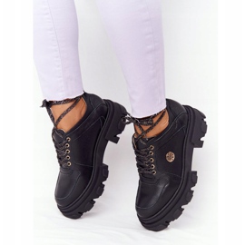 Leather Oxfords Lewski Shoes 3011-0 Black 2