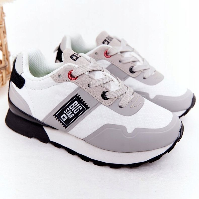 Children's Sport Shoes Memory Foam Big Star HH374168 White 2 Children's Sport Shoes Memory Foam Big Star HH374168 White 2