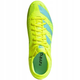 Men's shoes adidas Sprintstar spikes green FW2237 1