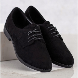 SHELOVET Classic lace-up shoes black 2
