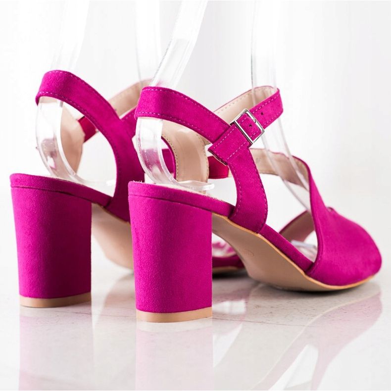 S. BARSKI Fashionable high-heeled sandals by S.BARSKI pink 1 S. BARSKI Fashionable high-heeled sandals by S.BARSKI pink 1