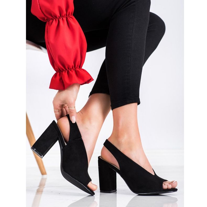 S. BARSKI Built Sandals S.BARSKI black 2