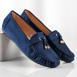 SHELOVET Casual loafers navy blue 2